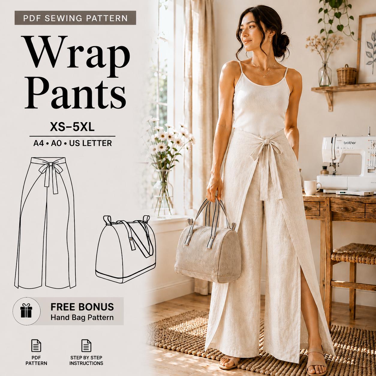 Overlapping Pants - Etsy