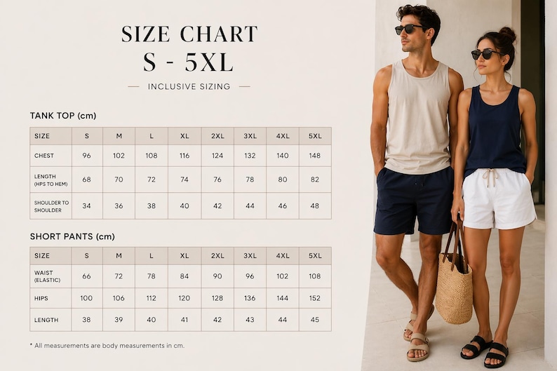Tank Top and Shorts Sewing Pattern PDF, Summer Loungewear Set, Beginner Friendly Digital Download