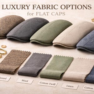 Flat cap sewing pattern XS-XL pdf | Classic newsboy hat pattern | A4 A0 US letter | Mens kids cap pattern