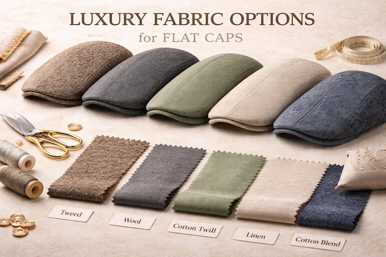 Flat cap sewing pattern XS-XL pdf | Classic newsboy hat pattern | A4 A0 US letter | Mens kids cap pattern