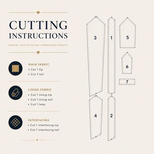Necktie Sewing Pattern PDF | Classic Tie Pattern for Men, Kids & Adults | Dad Son Matching Wedding Groomsmen DIY