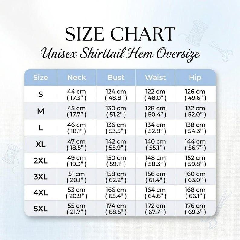 Oversized Shirt Pattern PDF, Unisex Button Up Sewing Pattern, Shirttail & Straight Hem, S-5XL Digital Download