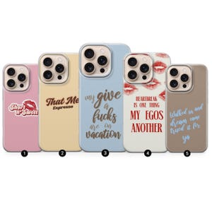 Sabrina Lyrics Phone Case Espresso Lyrics Cover for iPhone 16 Pro Max, 15 Plus, 14, 13, 12, 11, XS & Samsung S24, S23, A55, A54, Pixel 9 Pro