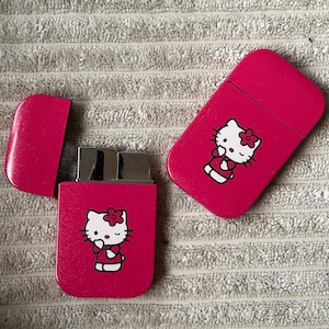 Hello Kitty Aansteker | Pink Flame Lighter | Cute Hello Kitty Lighter | Refillable Kawaii Lighters