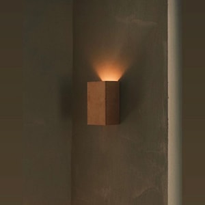 Terracotta Wall Lamp - Rustic Wall Lamp for Interior Mediterranean Style