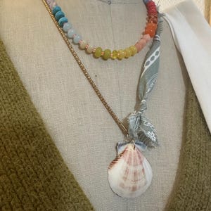 Bandana Chain Beach Necklace