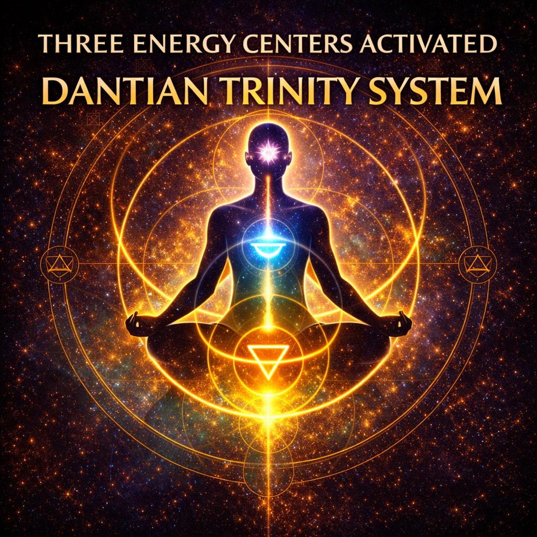 Dantian Trinity System – Energy Centers Activation, Vitality ...