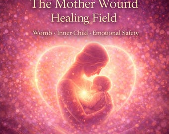 Mother Wound Healing Field – Energetic Repair, Womb and Inner Child (MP3 and Digital Artwork)