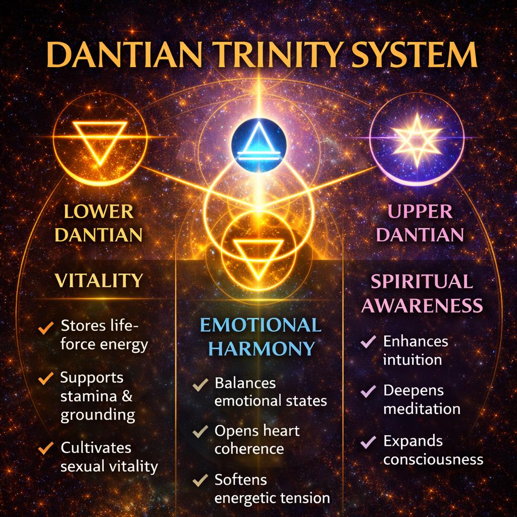 Dantian Trinity System – Energy Centers Activation, Vitality ...