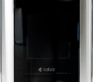 Mini Skincare Fridge – Lockable, UV-Protected Glass Door, Digital Control