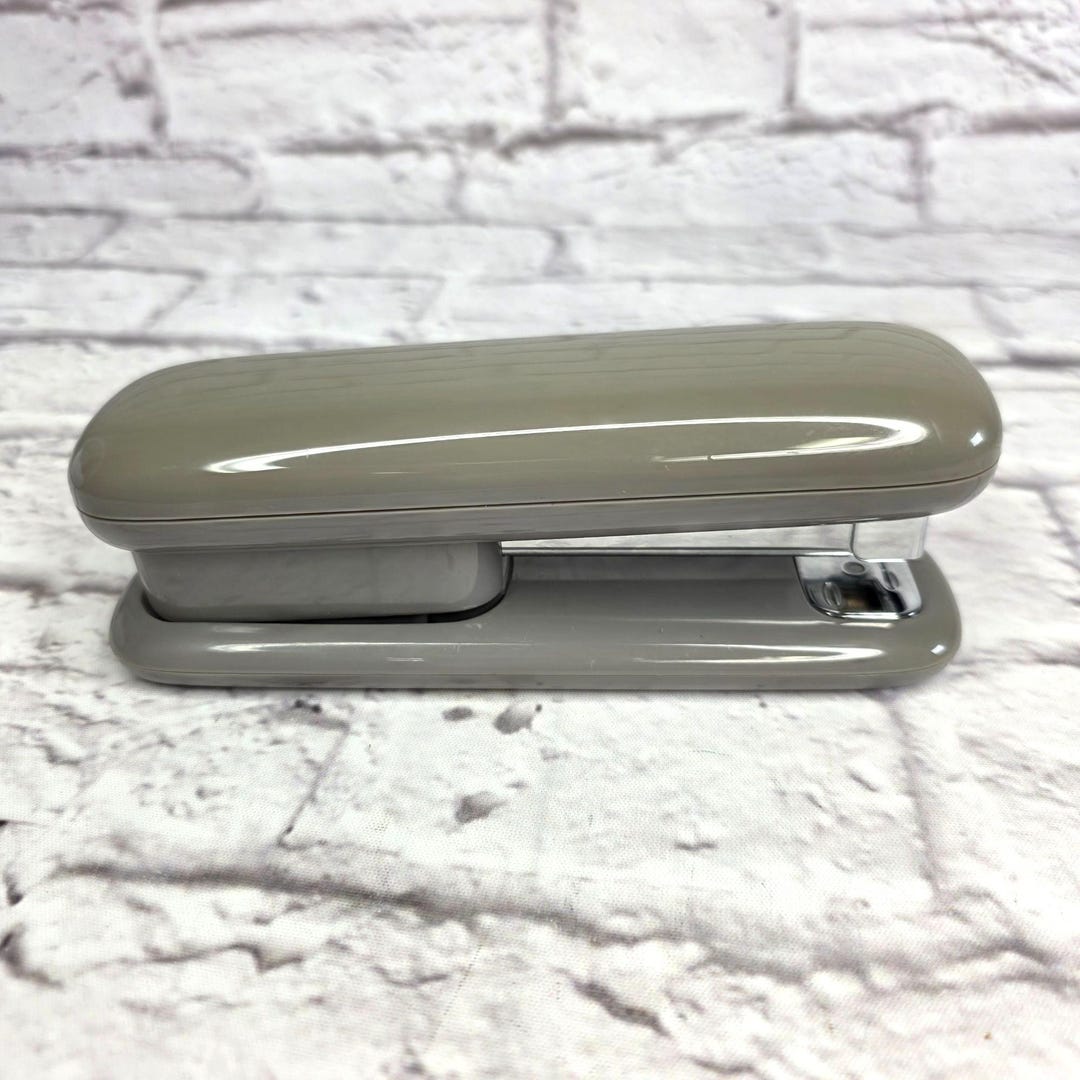 Eldon Rounded Stapler Vintage Eldon Office Products Full Size Stapler Gray Durable Sleek ...
