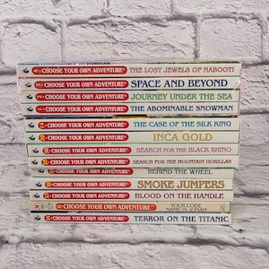 Choose Your Own Adventure Books lot of 13 Two New Sealed Sets 1 Open