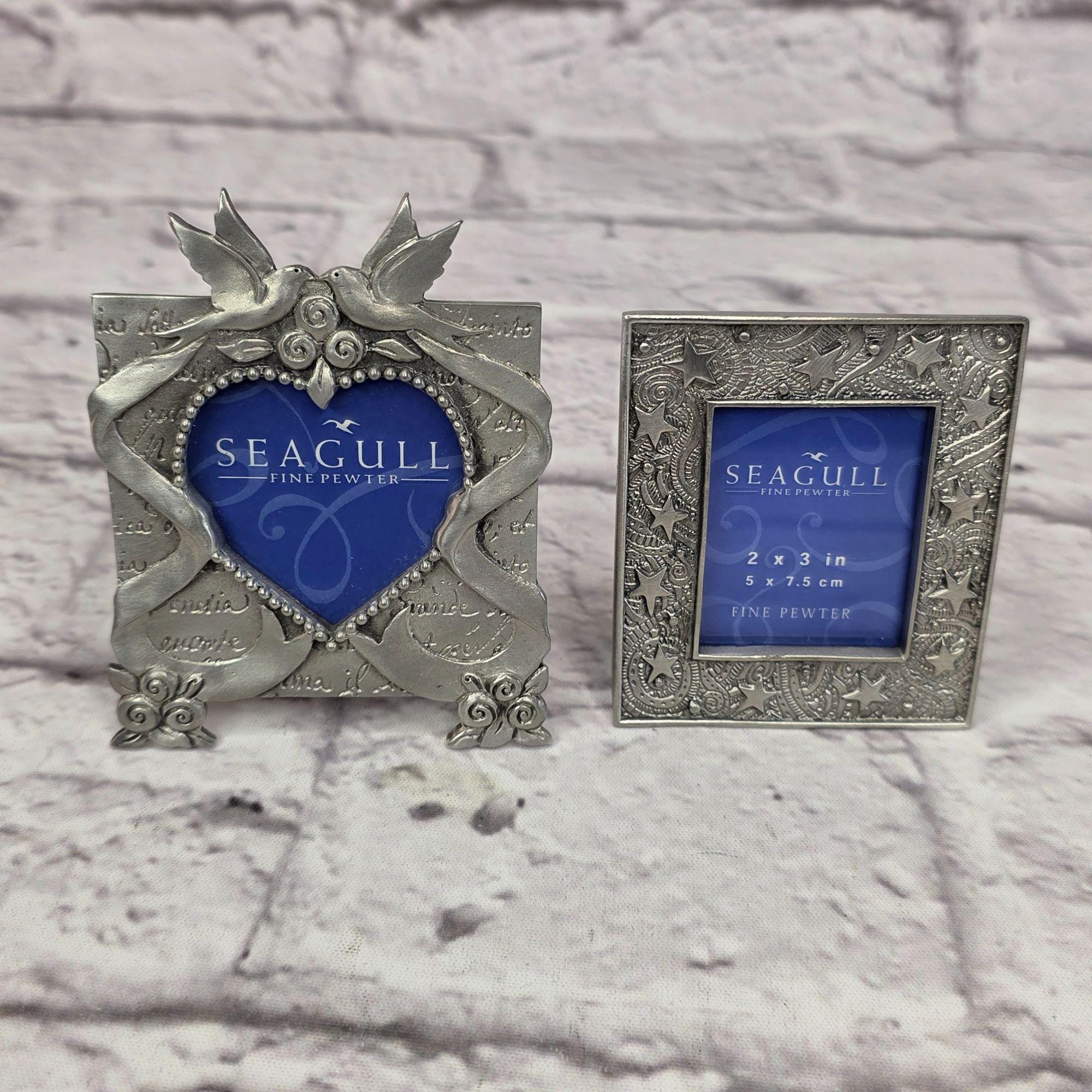 Seagull pewter frame - Etsy 日本