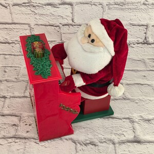 Santa Playing Piano - Etsy