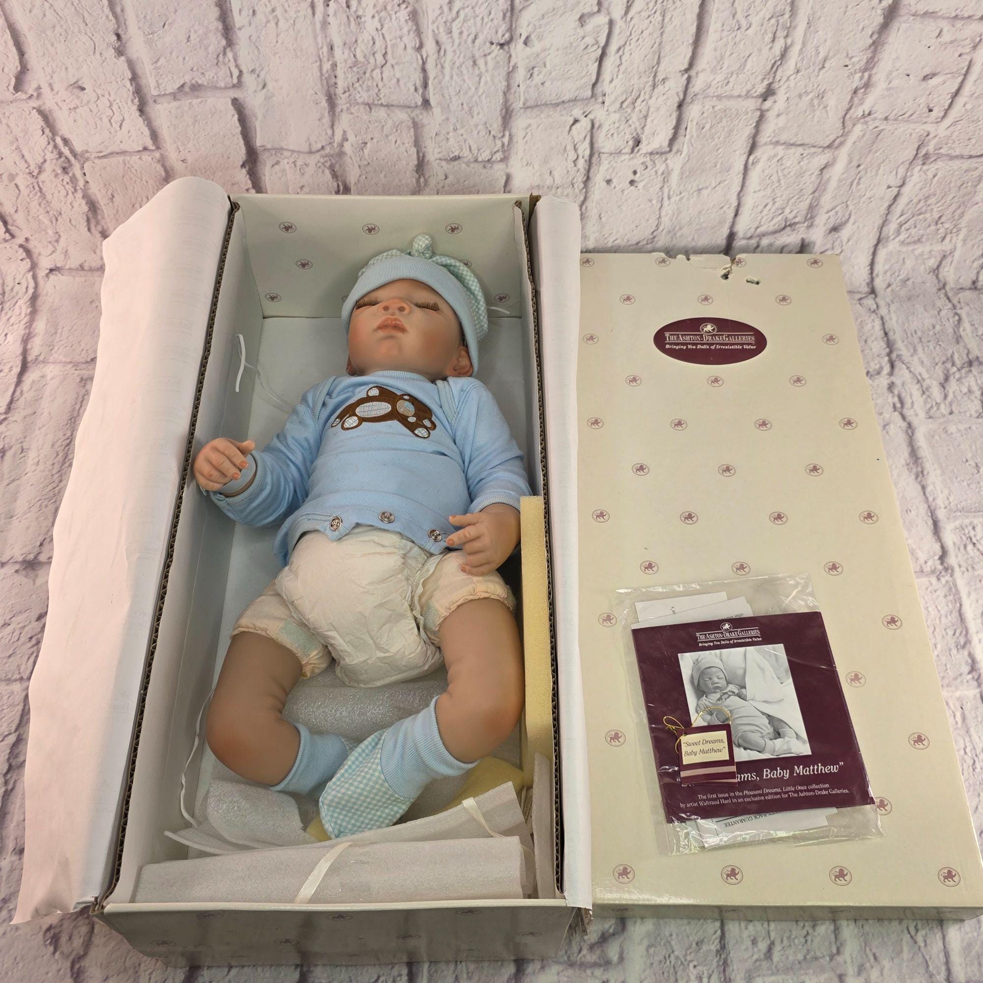 So Truly Real Doll With Wooden Rocking Horse: Great In Spirit by Ashton Drake ドール 人形 フィギュ So Truly Real Doll - Etsy