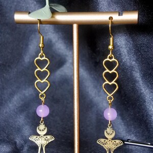 PRE-ORDER Valentino Hazbin Hotel Inspired Stainless Steel Earrings – Handmade Fandom Jewelry