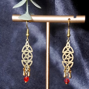 PRE-ORDER Charlie Morningstar Hazbin Hotel Inspired Stainless Steel Earrings – Handmade Fandom Jewelry