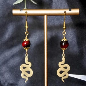 PRE-ORDER Lucifer Morningstar Hazbin Hotel Inspired Stainless Steel Earrings – Handmade Fandom Jewelry