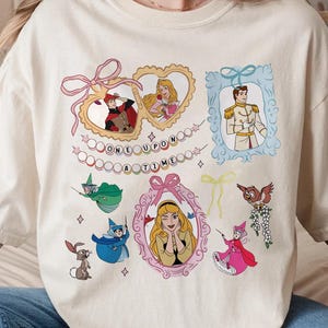 Retro Aurora Princess Comfort Color Shirt, Sleeping Beauty T-shirt, Vintage Disney Princess Tee, Disney Aurora T-Shirt, WDW Disney Girl Trip