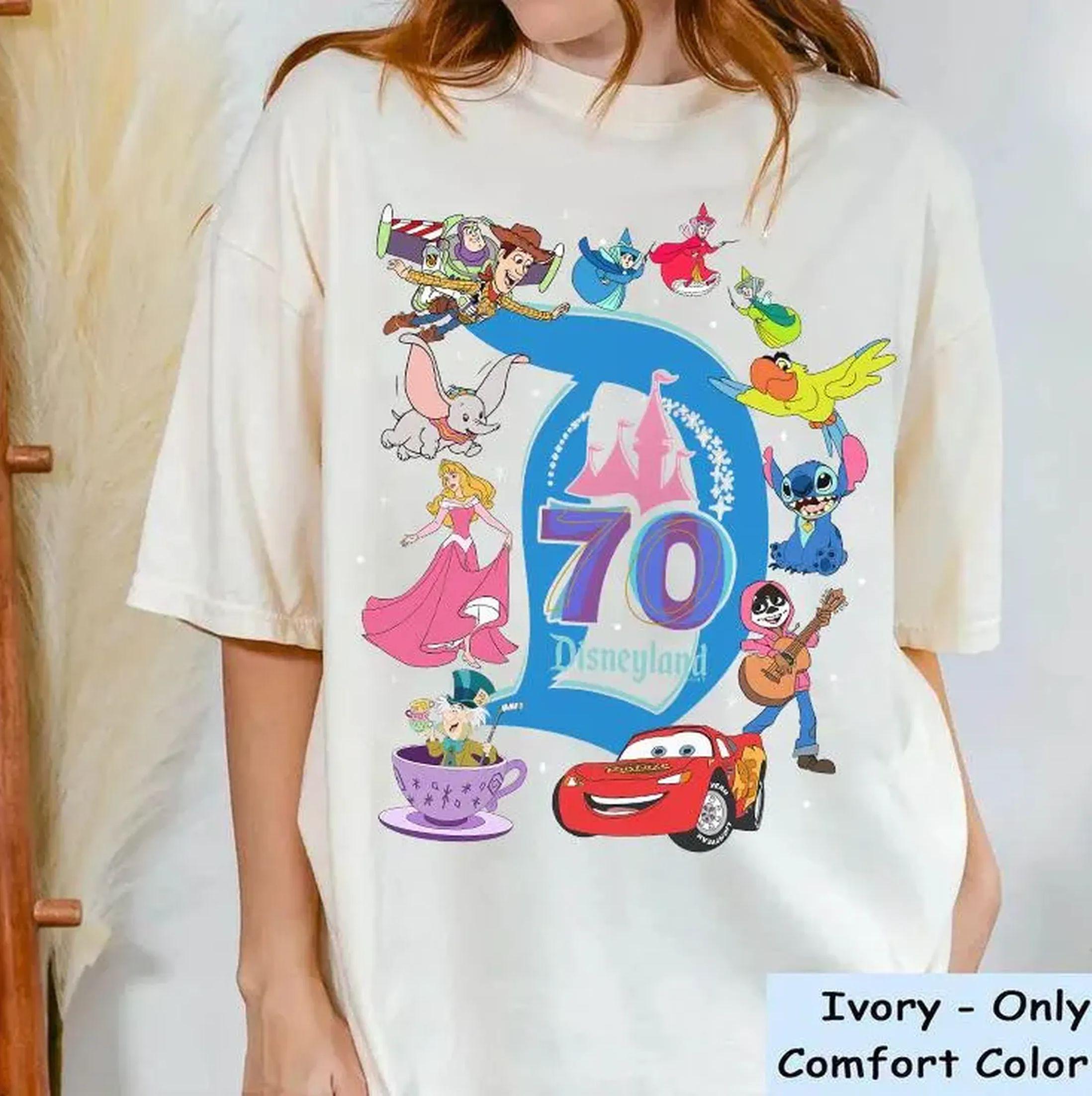 Disneyland 70th birthday shirt - Etsy 日本