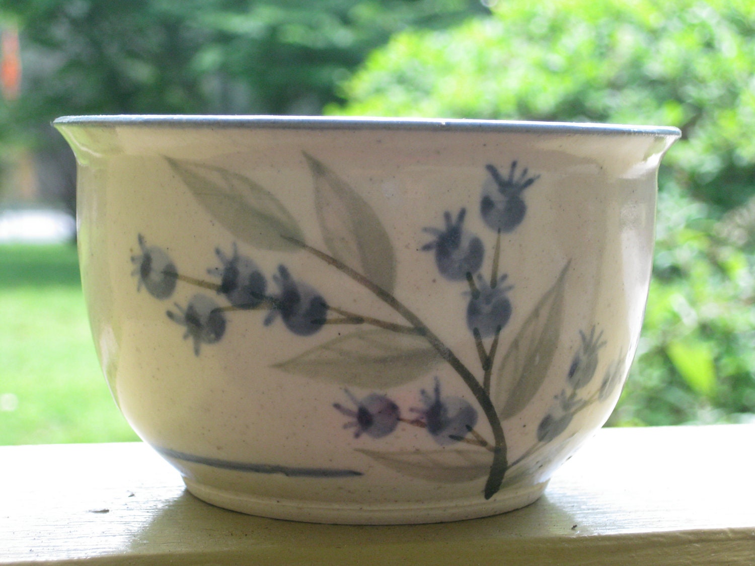 Handmade Vintage 1983 Union Stoneware Maine Handpainted Etsy