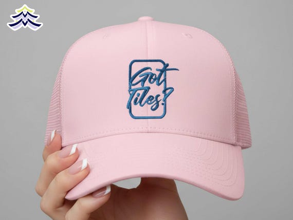 Mahjong Hat, Got Tiles Trucker Hat, Mahjong Gift for Her, Mahjong Mom Hat, Game Night Hat, Mahjong Apparel