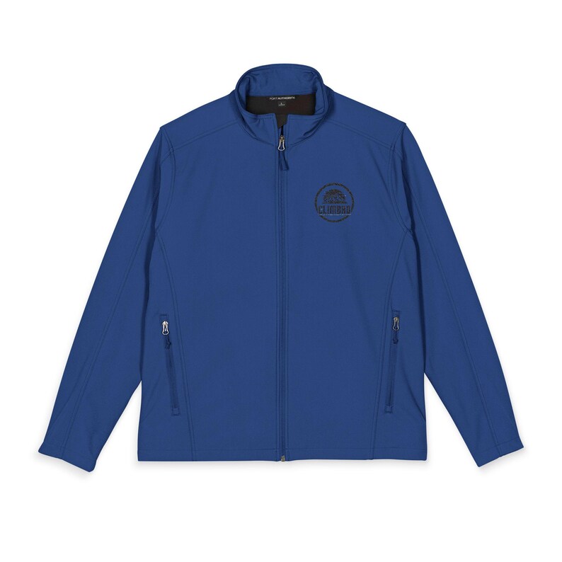 Embroidered Circular Logo Jacket Soft Shell Jacket | Port Authority ...