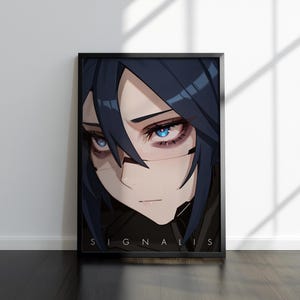 Elster Artwork | Signalis Print | Gaming Artwork | Video Game Poster | Video Game Print | Wall Decor Poster | Gaming Decor