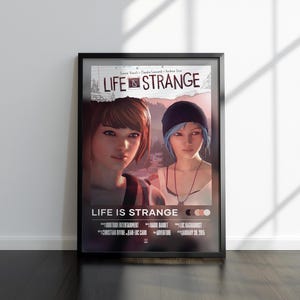 Life Is Strange Poster | Life Is Strange Print | Gaming Poster | Video Game Poster | Video Game Print | Wall Decor Poster | Gaming Decor