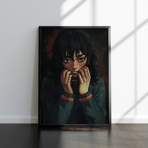 Anya Artwork | Mouthwashing Print | Gaming Artwork | Video Game Poster | Video Game Print | Wall Decor Poster | Gaming Decor