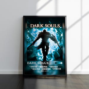 Dark Souls Poster | Dark Souls Print | Gaming Poster | Video Game Poster | Video Game Print | Wall Decor Poster | Gaming Decor | Gaming Gift