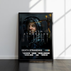 Death Stranding Poster | Death Stranding Print | Gaming Poster | Video Game Poster | Video Game Print | Wall Decor Poster | Gaming Decor