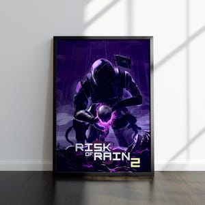 Commando Artwork | Risk of Rain 2 Print | Gaming Artwork | Video Game Poster | Video Game Print | Wall Decor Poster | Gaming Decor