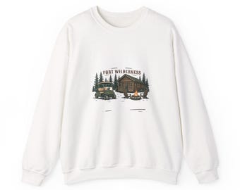 Fort Wilderness sweatshirt | Cabin Scene Crewneck