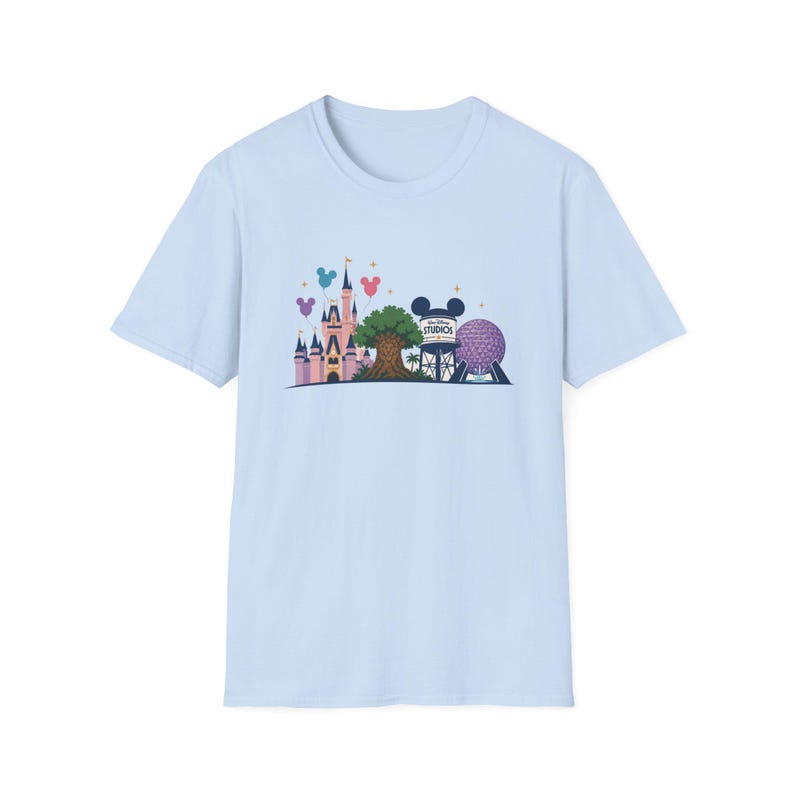 4 Parks , 1 World T-Shirt | Walt Disney World T-Shirt image 9