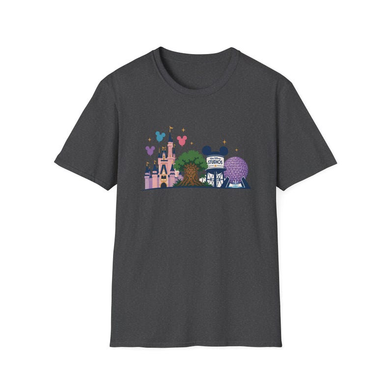 4 Parks , 1 World T-Shirt | Walt Disney World T-Shirt image 8