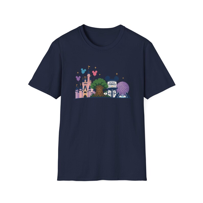 4 Parks , 1 World T-Shirt | Walt Disney World T-Shirt image 11