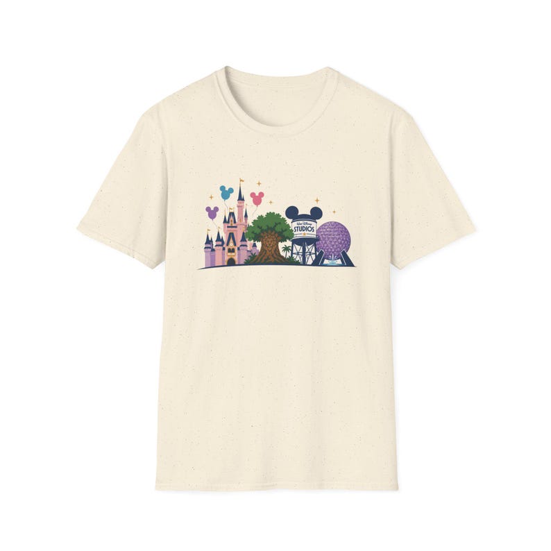 4 Parks , 1 World T-Shirt | Walt Disney World T-Shirt image 7