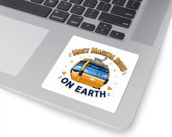Most Magical Rides On Earth Sticker | Kiss-Cut Vinyl Disney Skyliner