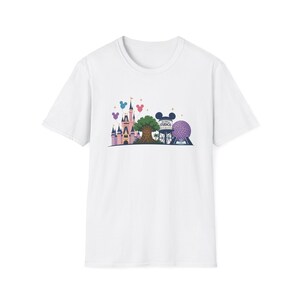 4 Parks , 1 World T-Shirt | Walt Disney World T-Shirt image 5