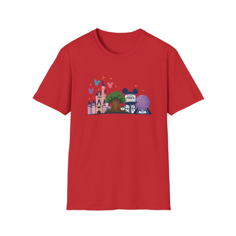 4 Parks , 1 World T-Shirt | Walt Disney World T-Shirt image 12