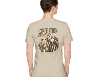 Expedition Everest Yeti Graphic T-Shirt | Mountain Adventure Tee