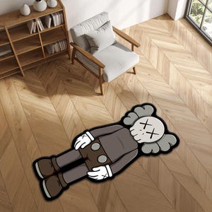 kaws originalfake G1950 ラグマット Kaws Original Fake - Etsy