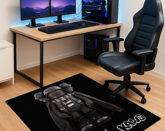 Tapete Dark Lord no estilo Kaws – Tapete com grafite pop art, decoração de ficção científica