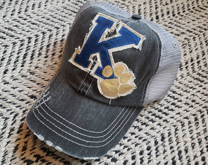 Custom High School Hat School Baseball Cap Trucker Hat Etsy