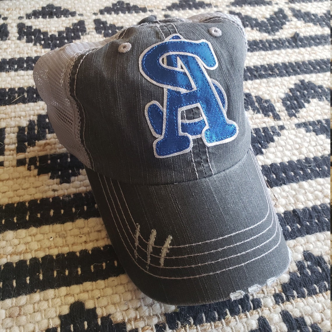 Custom High School Hat School Baseball Cap Trucker Hat Etsy