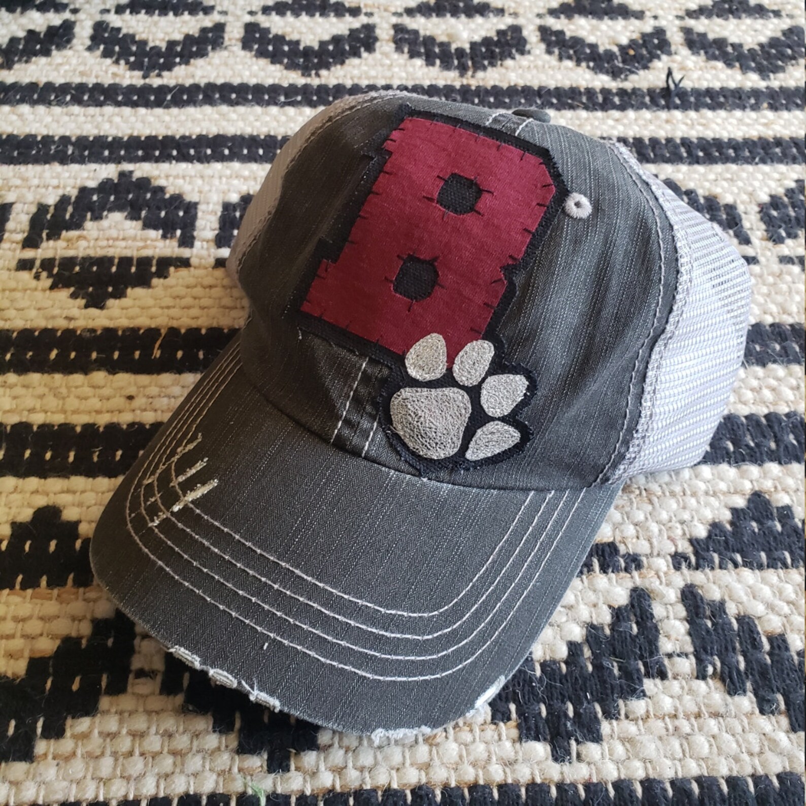 Custom High School Hat School Baseball Cap Trucker Hat Etsy