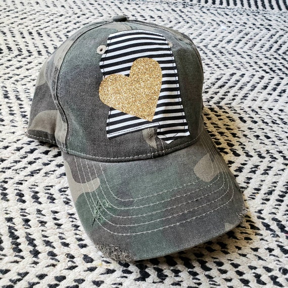Mississippi State Outline Baseball Hat 