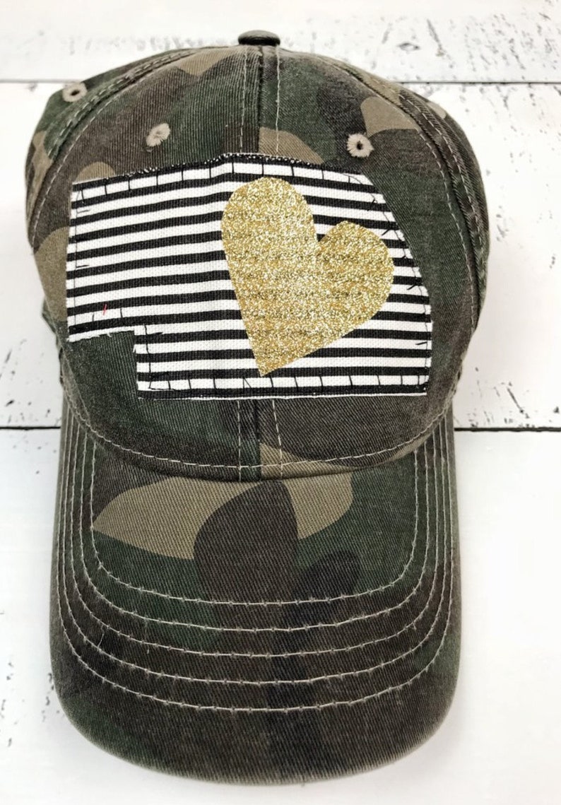 Nebraska Abbreviation Baseball Hat Camo Baseball Hat Floral - Etsy