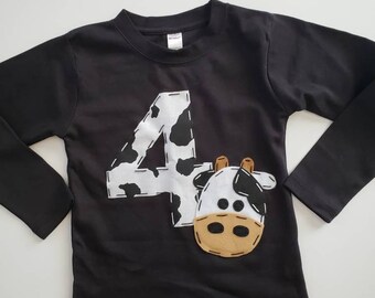 barnyard birthday shirt, 4th birthday horse, fourth birthday raglan t shirt, barn yard, farm theme, boy, raglan four, 4